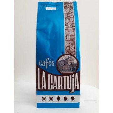 CAFES LA CARTUJA Café en grano descafeinado 2 kg
