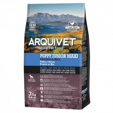 Arquivet Dog Puppy Junior Maxi / Pollo Y Arroz 3 Kg