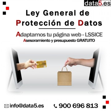 data5 - Página web/LSSICE - Adaptación de Proteccion de Datos